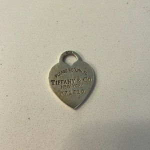 Please return to Tiffany & Co Heart Charm